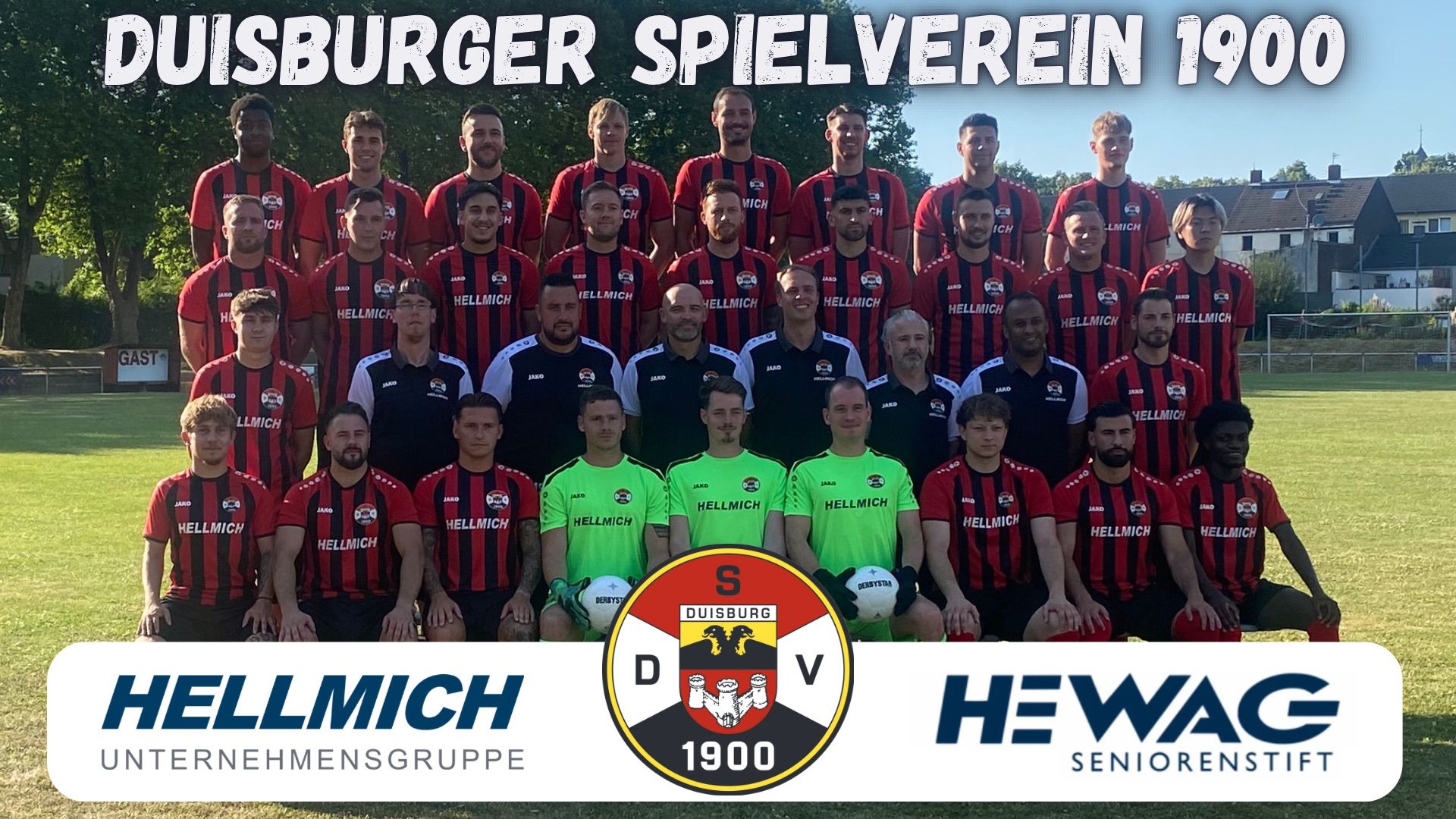 Mannschaftsfoto 1. Mannschaft