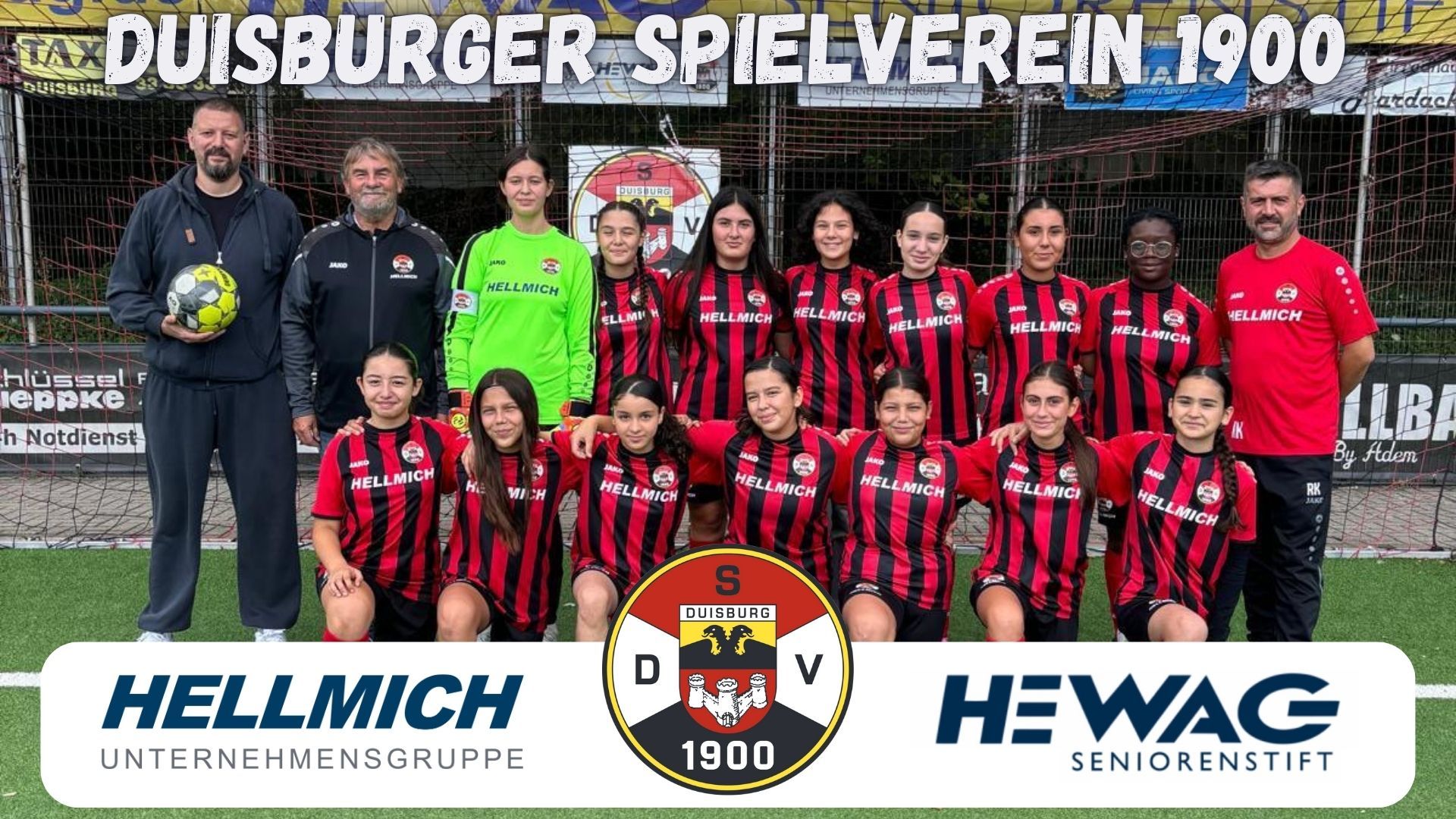Mannschaftsfoto U15.2-Juniorinnen