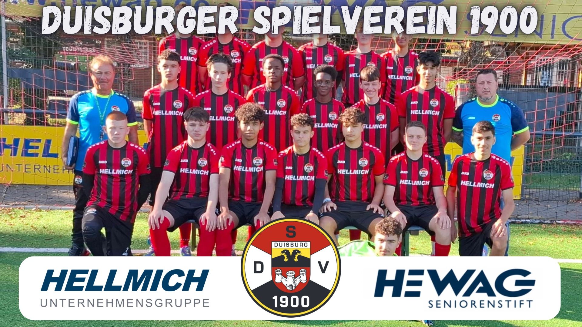 Mannschaftsfoto B1-Junioren