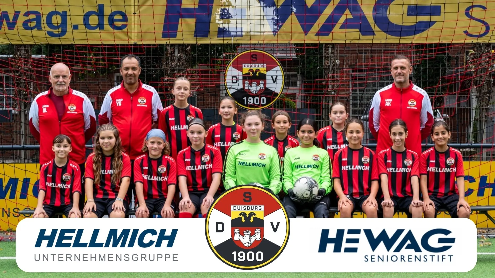 Mannschaftsfoto U13-Juniorinnen