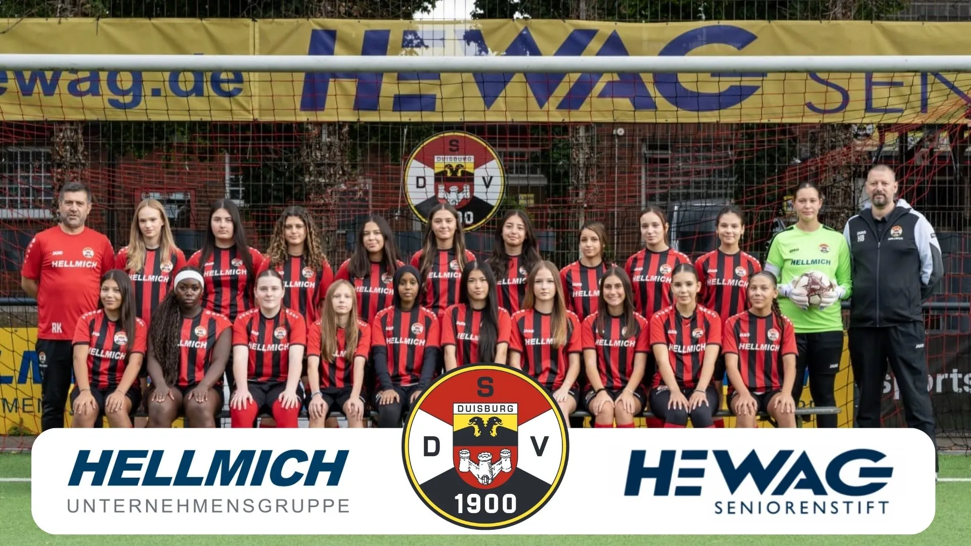 Mannschaftsfoto U17-Juniorinnen