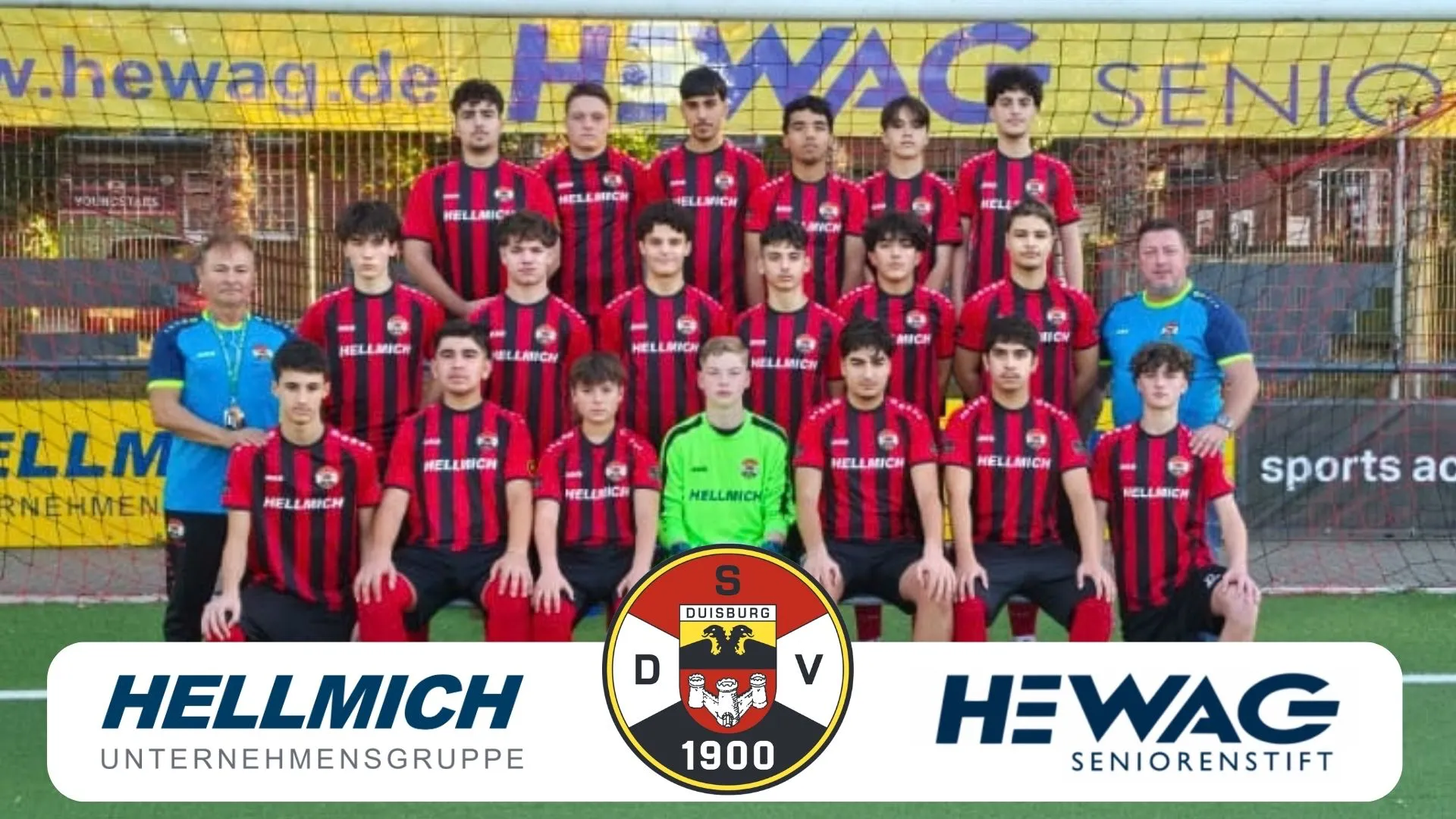 Mannschaftsfoto B1-Junioren